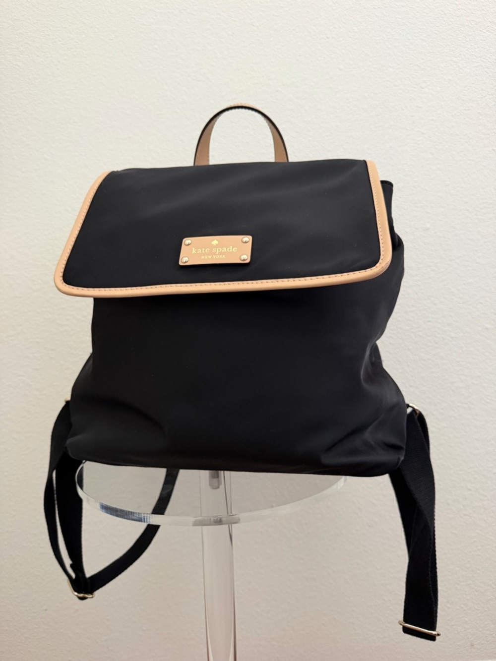 Kate Spade Kennedy Park Neko Backpack Bag- Black - Picture 6 of 12